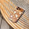 Hello Kitty Maple Leaf Phone Case for iPhone 17/16 Pro Max/15/14 - Autumn/Winter Translucent Yellow