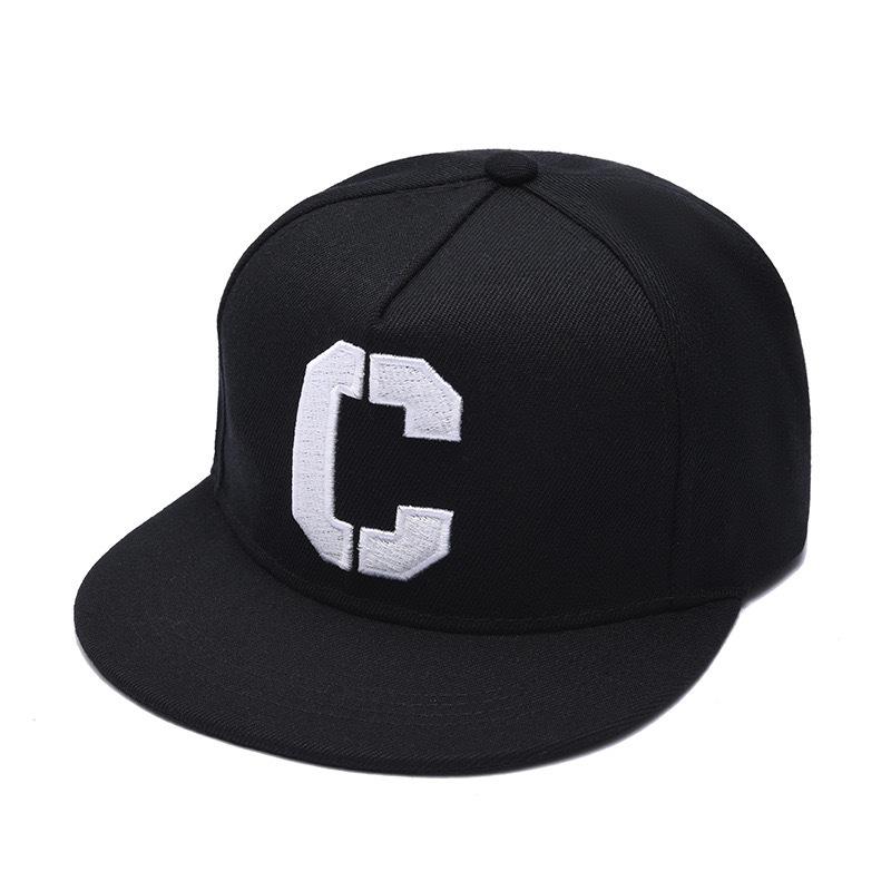 Hip Hop Flat-brimmed Baseball Cap Embroidered Letters Parent-Child Fashion Shade Cap