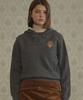 Dieomaidieo Wappen Knit Hoodie (Gray)