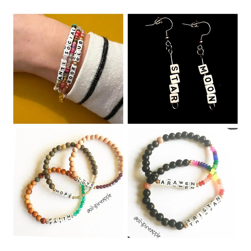 100-500pcs Acrylic A-Z Letter Bead White Square Cube Alphabet Bead for Jewelry Making Diy Bracelet Necklace Earrings Accessories