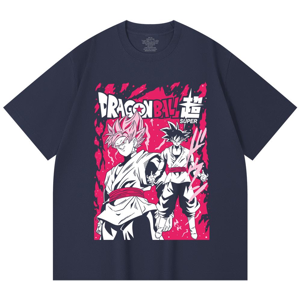 230 Gsm 100% Cotton Dragon Ball V63 Print Unisex Heavy Cotton T Shirt