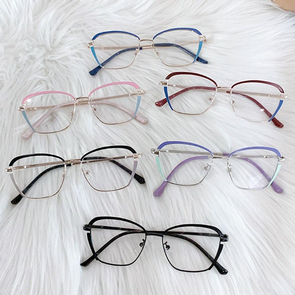 Cat-Eye Blaulichtfilterbrille Damen Designerbrille Optische Brille Computer-Augenschutz Tragbar Großrahmen-Brille