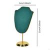 Jewelry Display Bust Stand Organizer Photo Prop Metal Base Necklace Storage Shop