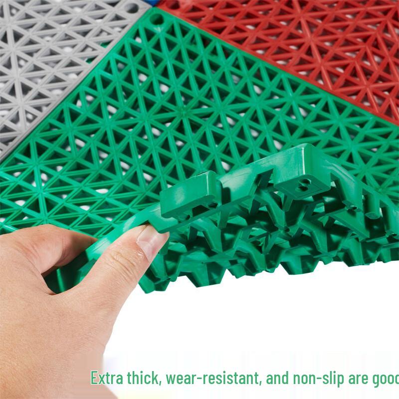 Piastrelle Tappetino Antiscivolo Interbloccanti Extra Spesse