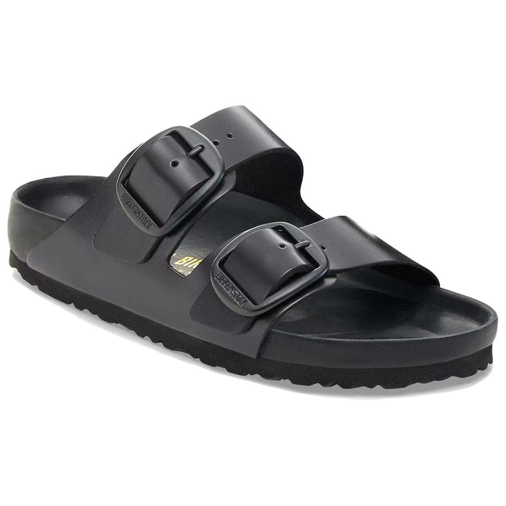 Birkenstock Arizona Big Buckle Birkenstock Shoes Unisex Black Regular Loose Fit 1030257