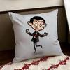 Mr BBean Cartoon Cushion Cover Reversible Soft Durable Pillow Cover Home  Car MultiScene Use for Daily Comfort