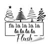 3D Santa Claus Wall Art Christmas Stickers, Self-Adhesive Decals for Home Holiday Party Atmosphere Decor Decor, Waterproof PVC Living Room Bedroom