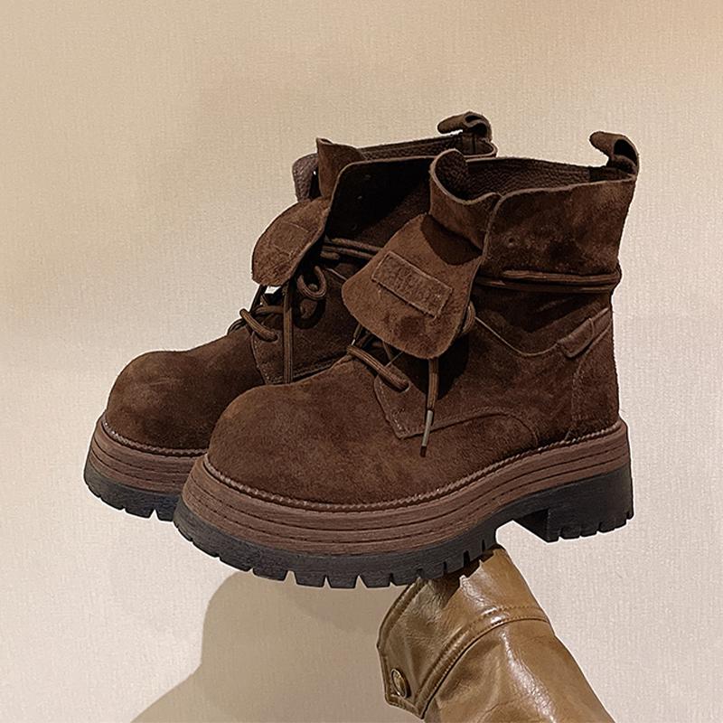 2026 Flats Platform Ankle Boots for Women Casual Fashion Sport Shoes Cozy Dress Winter Boots Designer Brand Short Botas Female