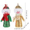 2Pcs Christmas Snowman Dolls Light Up Ideal Gift Decorations for Window Bedroom Xmas