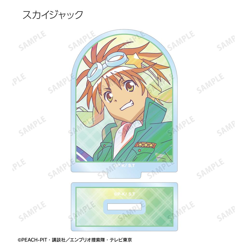 TV Anime Trading Ani Art Clear Label Acrylic Stand Box "Shugo Chara!" ver.A 9-Piece