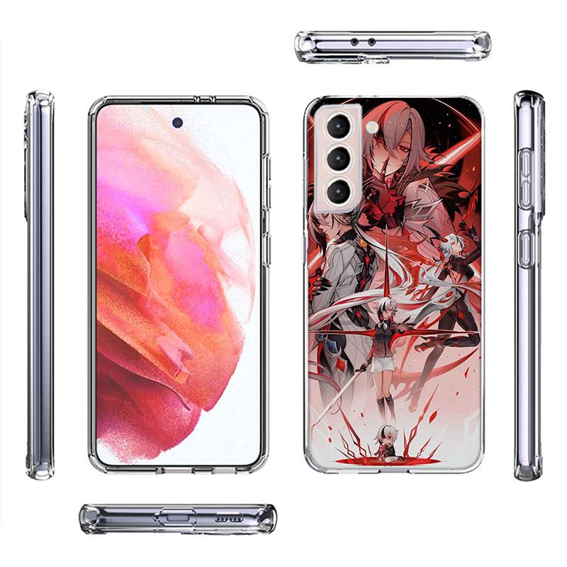 Arlecchino Genshin Impact Phone Case for Samsung A16 A17 A26 A36 A56 A57 A55 A54 A37 A15 A25 A35 A14 A24 A34 Galaxy Note 20 10 A