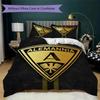 Alemannia Aachen Pattern Bedding,Quilt Set Quilt Cover Pillowcase Home Birthday Gift(1 * duvet cover + 2 * pillowcase, without core)_lx