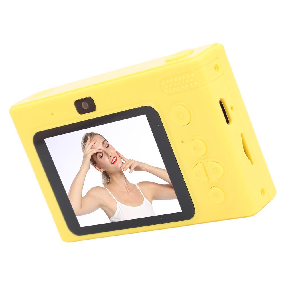 Digital Camera 2.4in Screen Dual Lens 48MP HD Photo 1080P Video Multi Filters Games MP3 Rechargeable Kids Camera