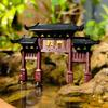Ancient Chinese Paifang Rockery Bonsai Micro Landscape Ornaments
