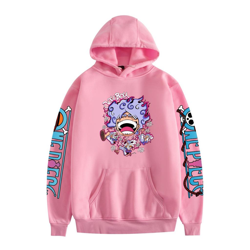 New Fashion ONE PIECE Anime Hoodies Cartoon Printed Sweatshirts Casual Long Sleeve Tops for Men Women