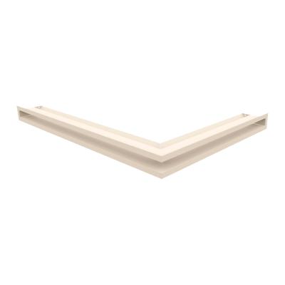 Vent Cover LUFT Corner Left 76,6x54,7x6 Cream