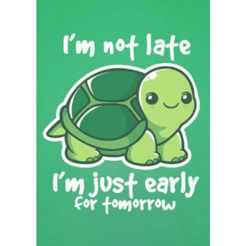 

Мультяшный плакат с животными Вдохновляющая цитата Холст Картина Класс Офис Домашний декор Картина Без рамы 21*30cm No Frame