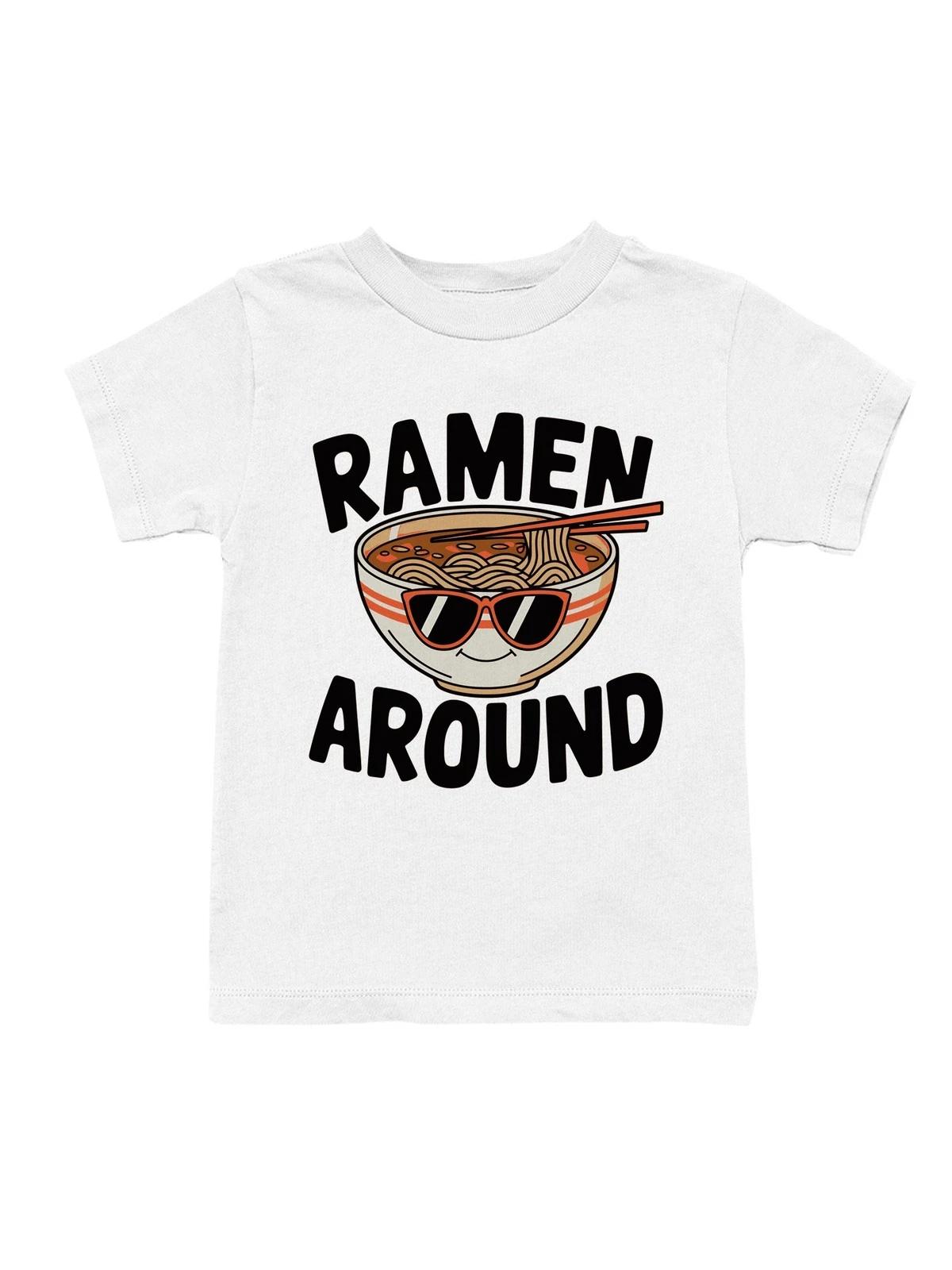 

Cool Ramen Noodles Bowl Fun Youth s T-shirt M
