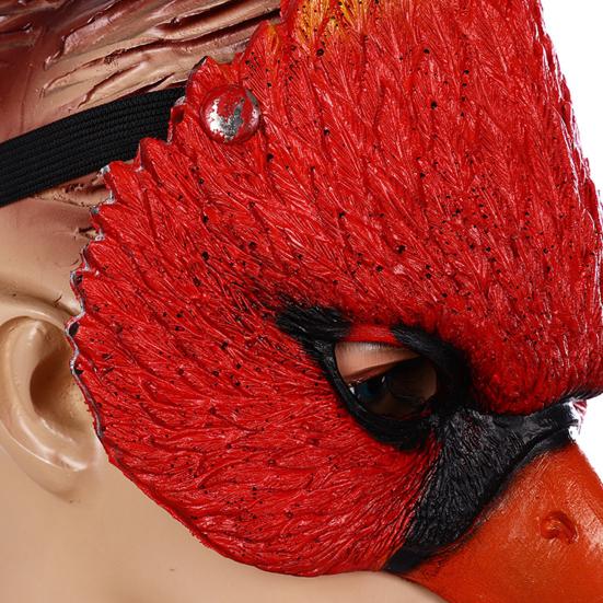 Vtáčia maska Halloweensky kostým Dospelí Muži Ženy Cosplay Maska Prevodlek Párty Maska na hornú polovicu tváre na Cosplay Fotografické rekvizity