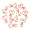 10Pcs/pack Lobster Clasps Hooks Star Blossom Heart Cat Moon Keychain Lobster for Charms Key Ring Clasp Jewelry Making Accessorie