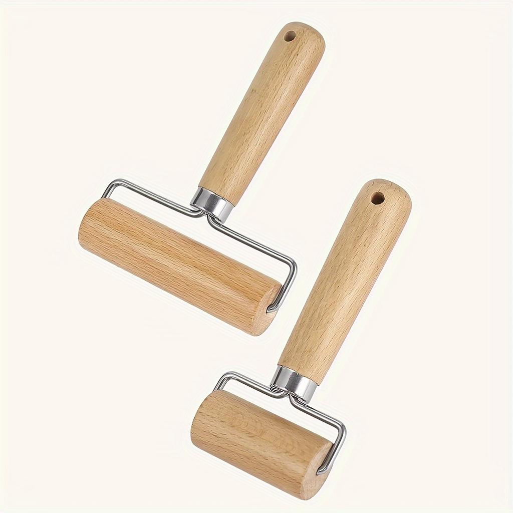 1PC Roller Stainless Steel Rolling Pin Rolling Dough Labor-saving Roller Rolling Pin Bun Skin Dumpling Skin