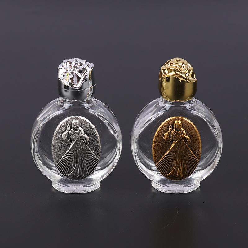 22 typů svěcené vody Ježíšova láhev Láhev náboženského kříže Láhev křesťanské panny Socha Láhev Láhev na svěcenou vodu