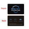 RFID Blocking Card 5 Pack Bank Debit Credit Card Protector Anti-Theft Contactless NFC Blocker Entire Wallet Protection