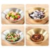 Stainless Steels Bowl Antiscalding Mixing Salad Bowl Noodles Pot Kitchen Serving Bowl for Restaurant Home Part Enduring