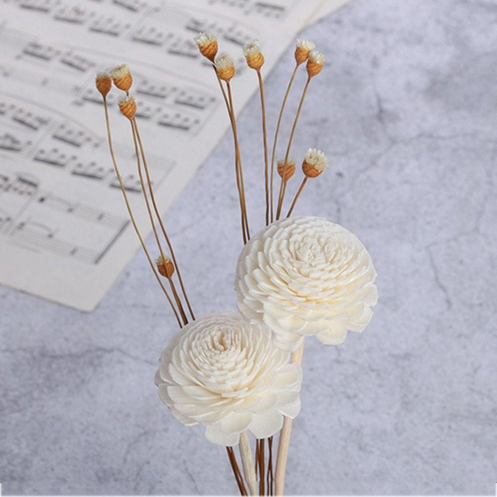 Living Room Fireless Aroma Dried Flowers Artificial Flower Aromatic Incense Diffuser Sticks