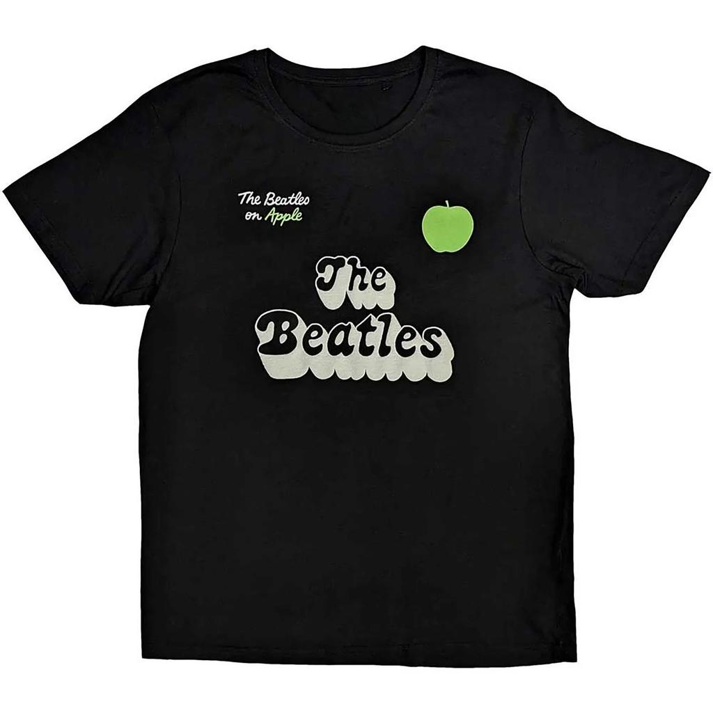 Beatles 70s Logo & Years (Back Print) Slim Fit T-shirt High-end Luxury Is for Both Men and Women Top Y2k 2026 Summer