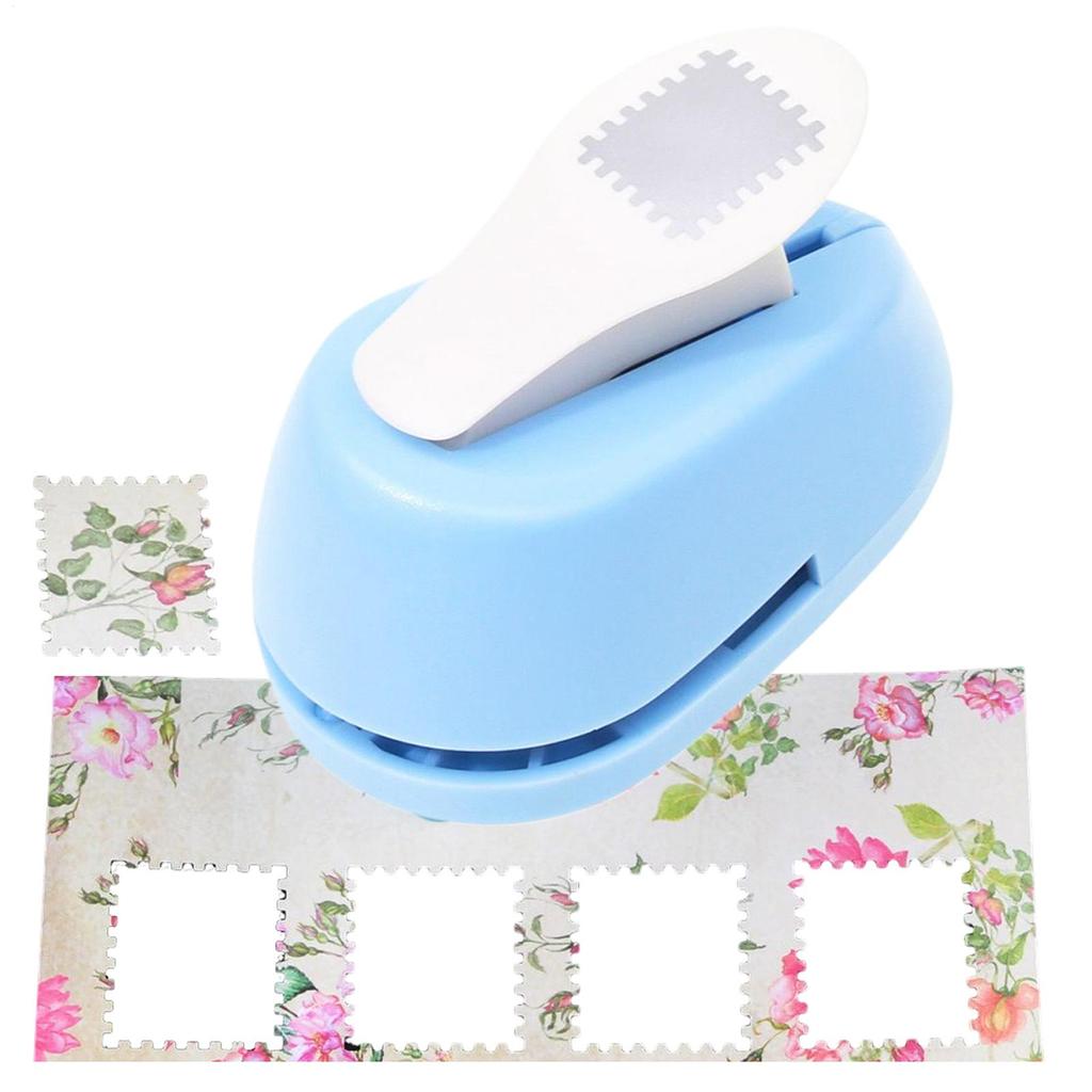 Large Square Shape DIY Craft Punch Stamp Embossing Tool for Kindergarten Handmade Projects Embossing Machine Paper Punch