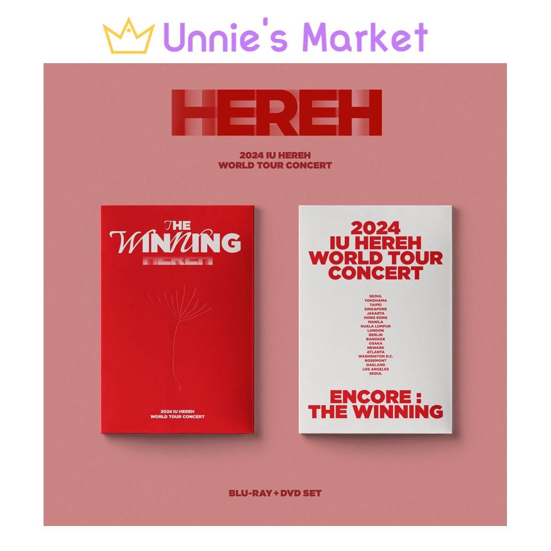 

[Предварительный заказ] IU - 2024 IU [HEREH] МИРОВОЙ ТУР КОНЦЕРТ (DVD/BLU-RAY) + Бесплатный подарок DVD