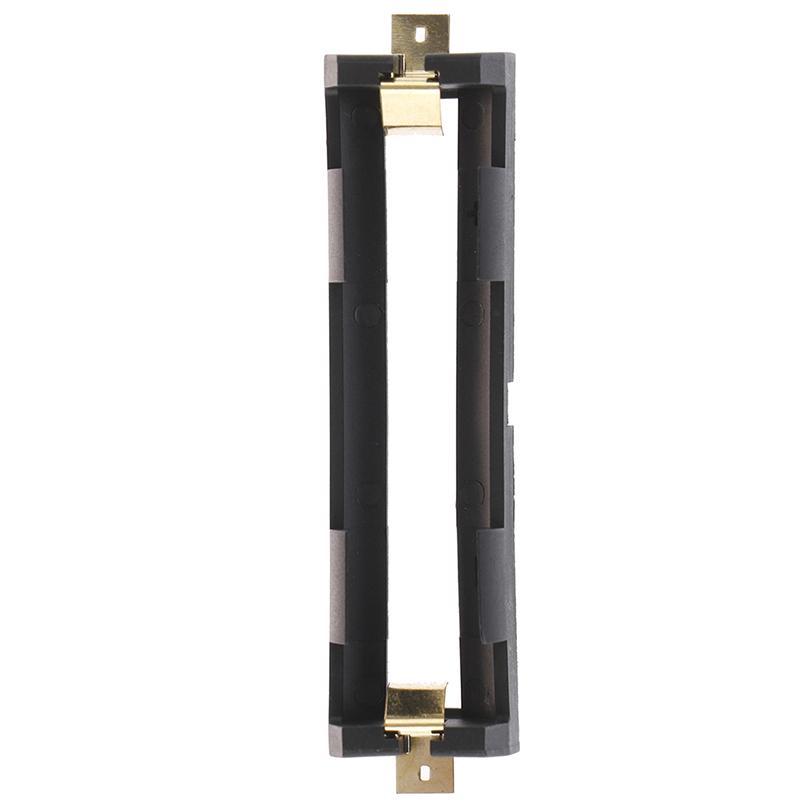 

1X 18650 серия держатель для батарей коробка для хранения контейнер с бронзовым штифтом