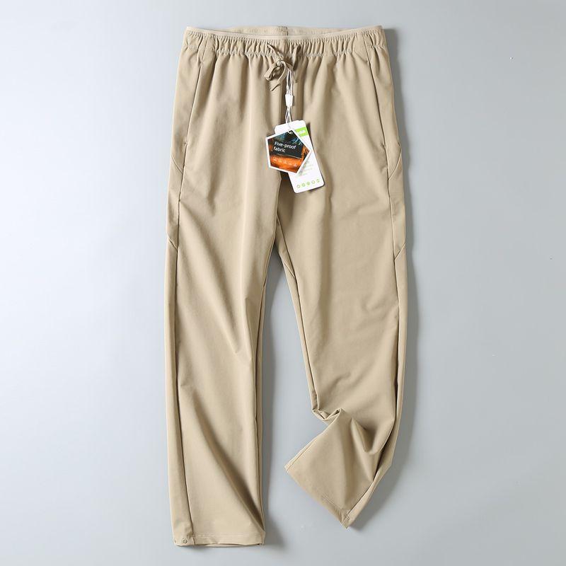 Original Foreign Trade Softshell Pants for Men, Outdoor Functional Spring and Autumn Windproof, Water-Resistant, Breathable Sports Casual Hiking Pants