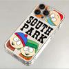 Lustige Cartoons S-South-Park Handyhülle Für iPhone 17 Air 16 e 15 14 13 12 11 Pro Max Plus Mini SE 2020 2022 Transparente Hülle