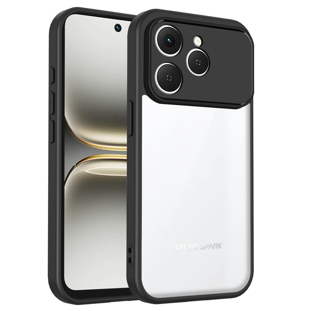 Для Tecno Spark 40 Чехол для Tecno Spark 40 Чехол для телефона Tecno Spark 40 Обложка для Tecno Spark 40 Бампер с воздушной подушкой Прозрачная Матовая Задняя крышка Жесткая