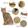 Tactical Cat Chest Strap Vest Type Leash Anti-break-free Adjustable Cat Leash Dog Small Dog Chain