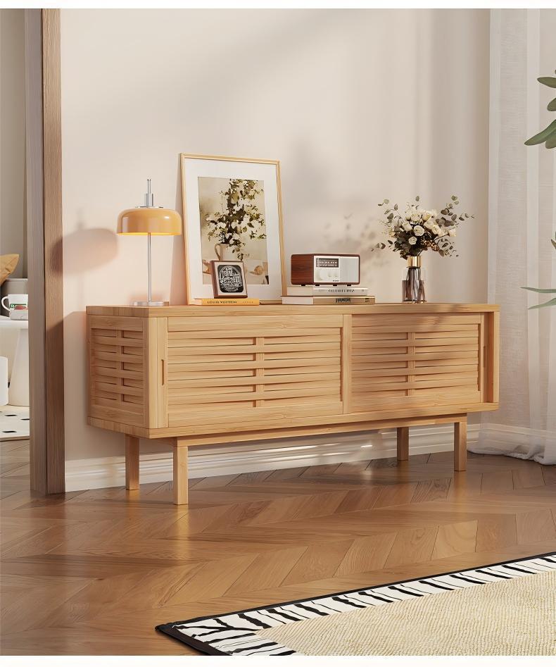 Multi-layer Bamboo Storage Cabinet for Bedroom: Toy and Clothes Organizer, Drawer and Shelf Unit