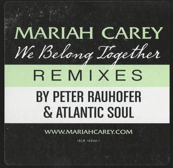 

12inch Record MARIAH CAREY We Belong Together Remixes ISLR163441 2005 US Dance Electronica Used