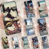 Ukiyo-e Japanese Style Art Case For Huawei Honor 70 50 X8 X9a Magic5 90 Lite P20 P30 P40 P60 Pro P Smart Nova 5T Cover