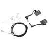 Pedali per Go-Kart con Cavo Acceleratore da 71 pollici Pedale Freno Acceleratore per Go-Kart Sostituzione per Predator 212ml 196ml 6.5hp 5.5hp