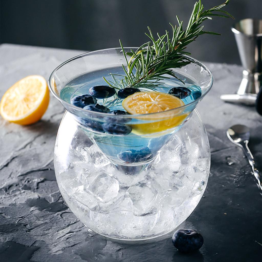 Kegelform Kugel Cocktailbecher Set Mixbecher Glasmaterial für Bar
