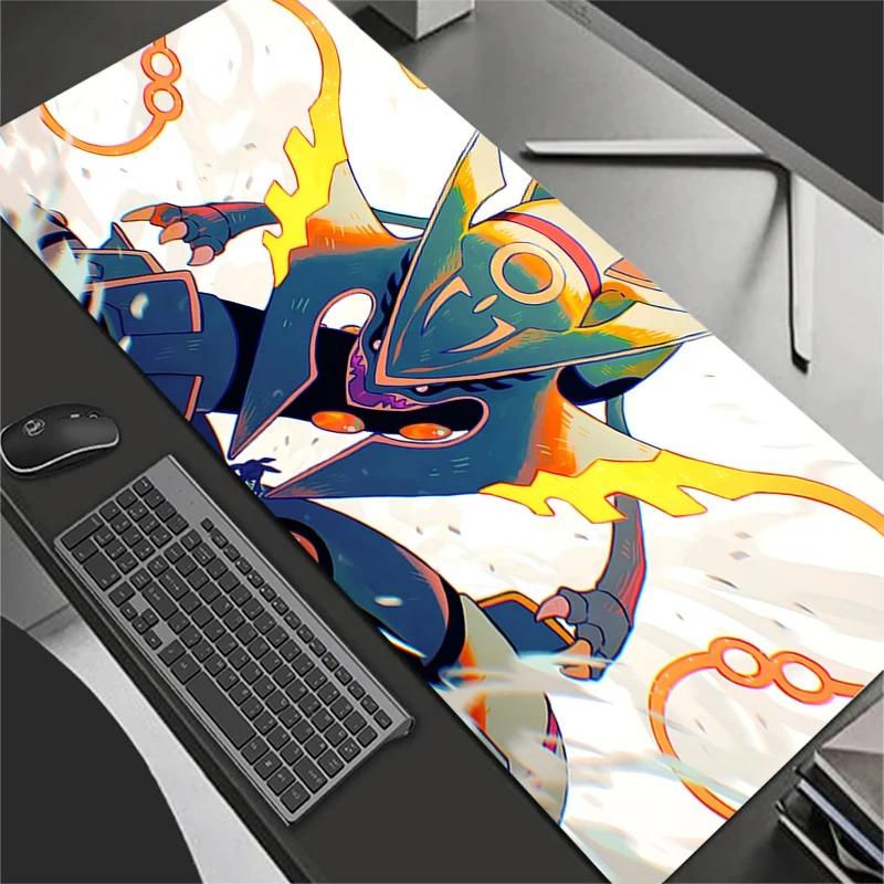 Mouse Pad Large XXL PC Desk Mat Gamer Office Carpet Keyboard Table Gaming Accessories PPokemons Rayquaza Mousepad