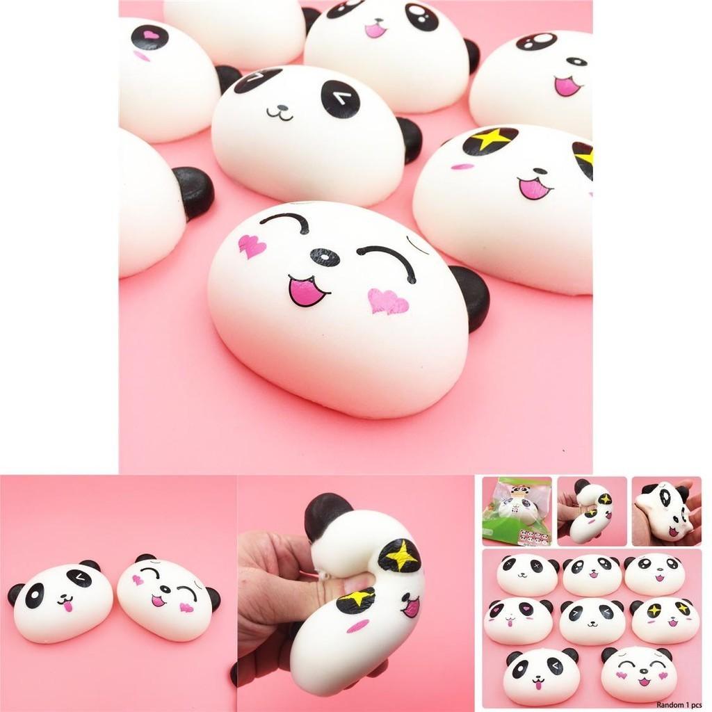 Cute Panda Squishy Toy For Stress Relief And Decorating
