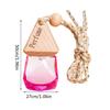 8ml Empty Car Diffuser Bottles Triangle Diamond Colorful Car Air Freshener Perfume Bottle Essential Oil Aromatherapy Fragrance