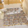 100% Cotton Blanket, Starry Night Throw, Four-Ply Gauze Sheet, Reversible Blanket