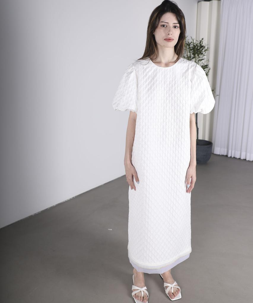 Tina Blossom White Heart Dress