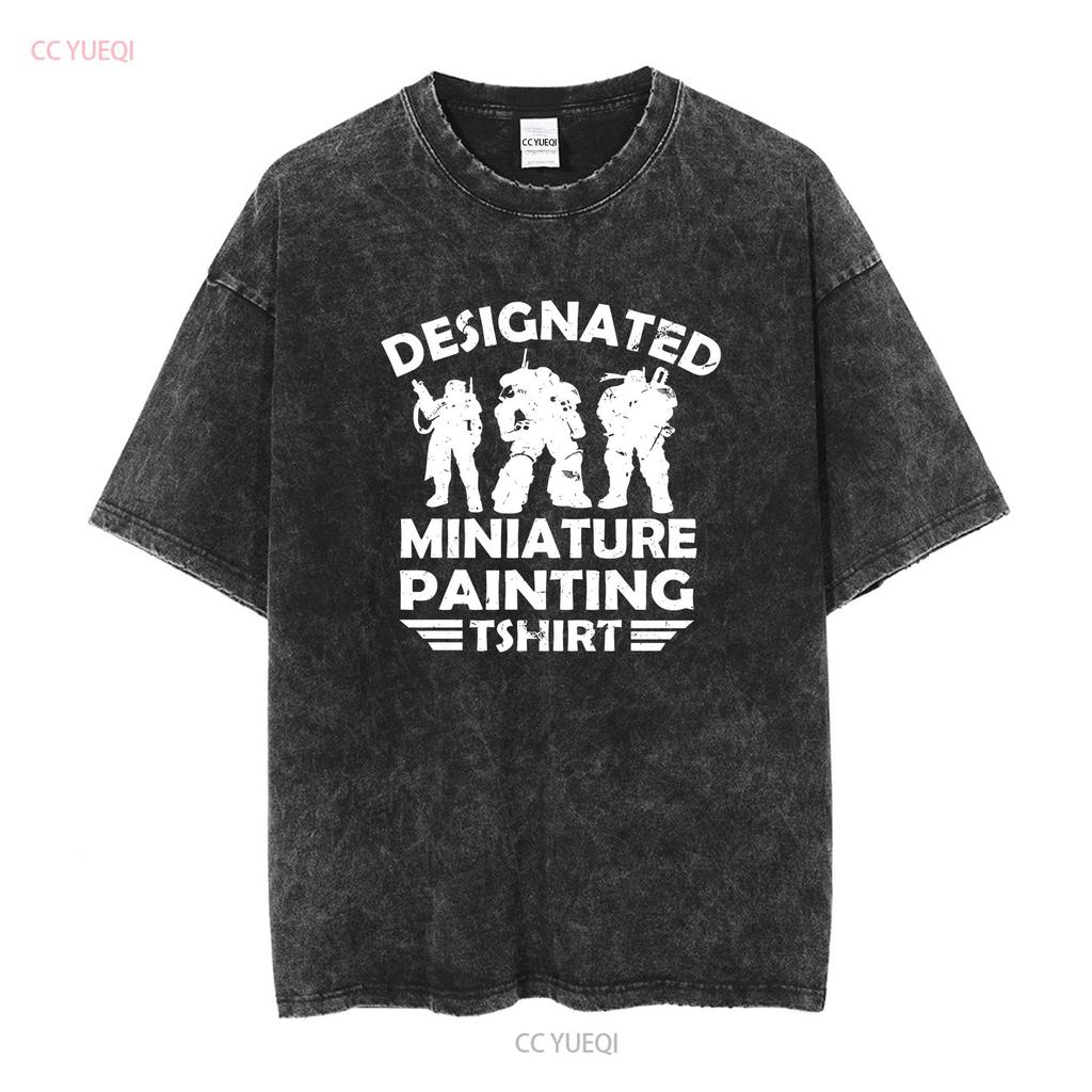 Lustiges Miniaturmalerei T-Shirt für Wargamer RPG-Fans und Tabletop-Gamer Wargaming dnd 40k Lang- oder Kurzarm Vintage