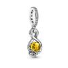 Neues Mode 925 Silber Schmetterling Sonnenblume Rose Anhänger Charm für Perlenarmband Damen Schmuck Geschenk