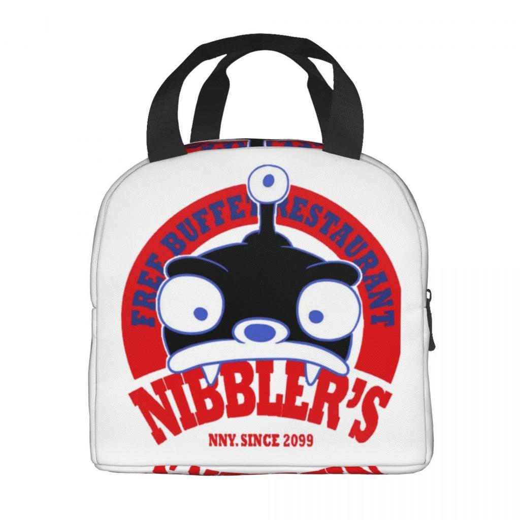 Futuramas Cartoon Comic Product Insulated Lunch Bag For School Food Storage Bag Leakproof Cooler Thermal Lunch Boxes
